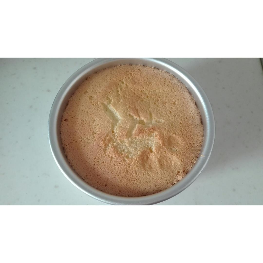 6寸戚风蛋糕（2蛋）