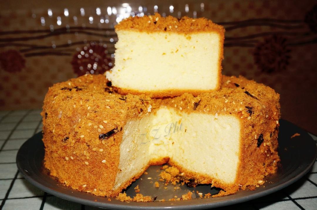 不凹底不塌陷的完美戚风蛋糕