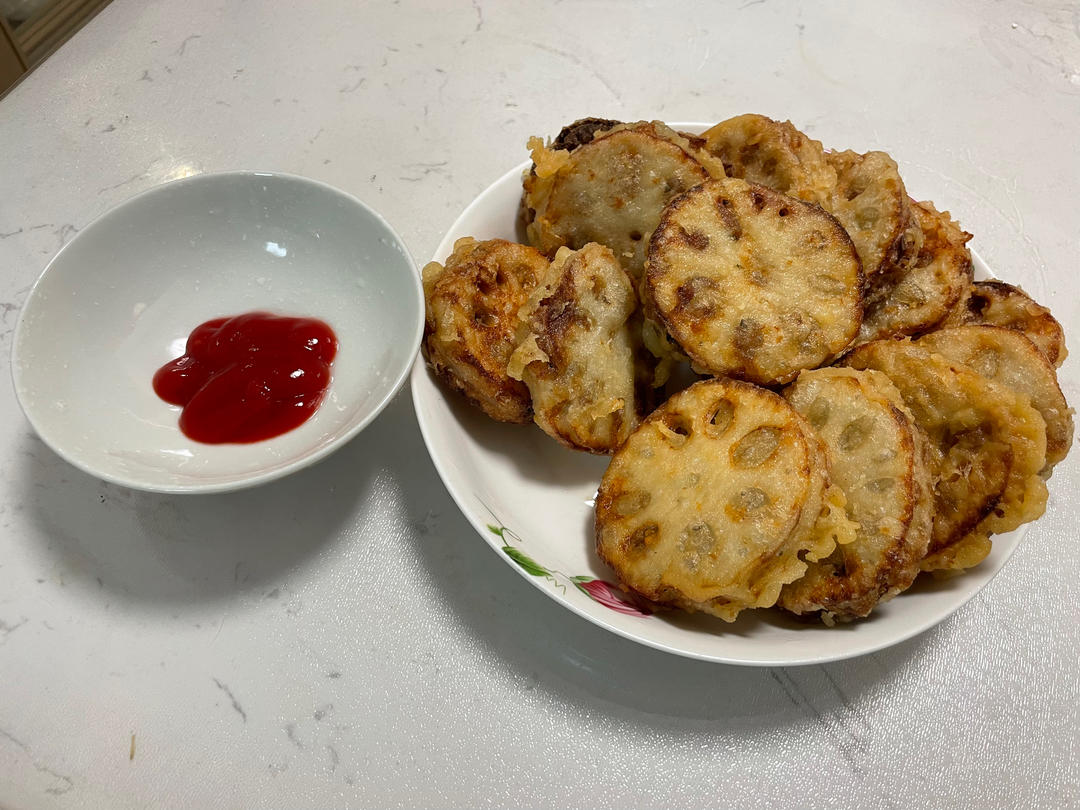 堂妈小厨——酥炸藕盒