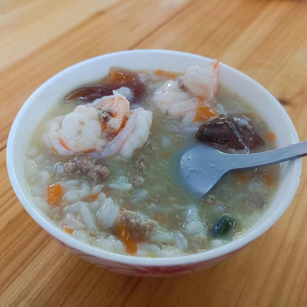 暖胃解腻粥（解决年夜饭剩菜）