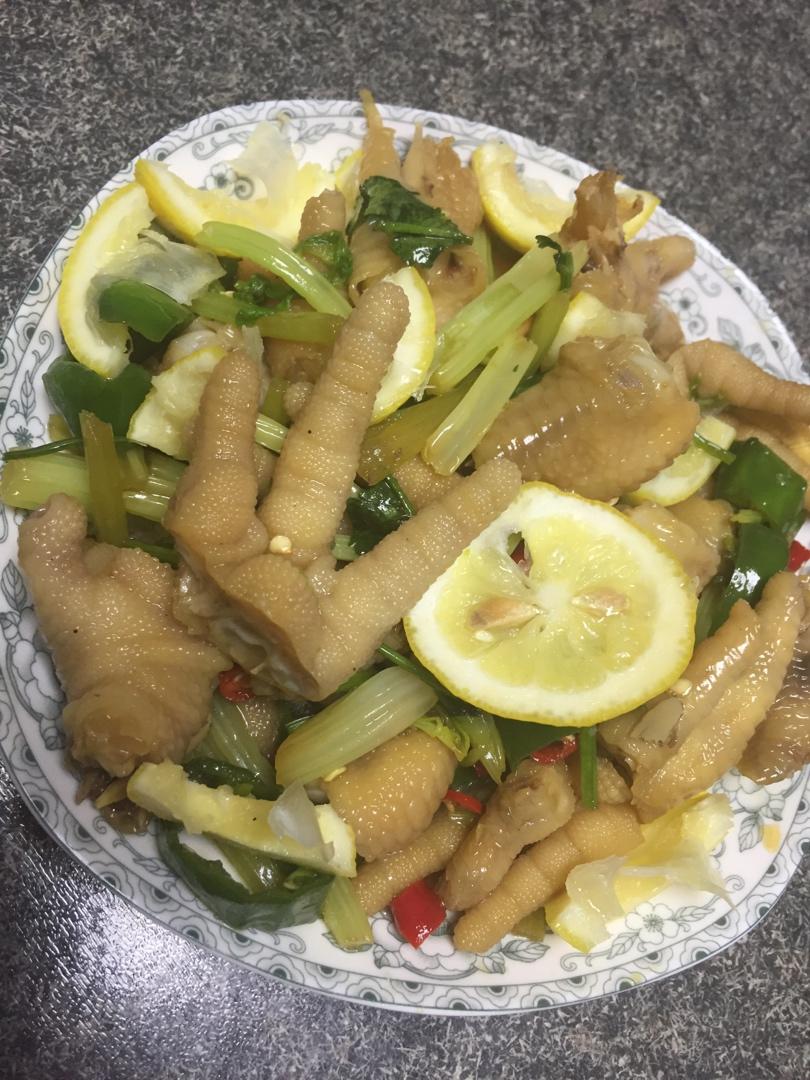 柠檬酸辣凤爪
