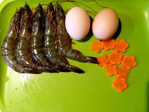 鲜虾芙蓉蛋的做法 步骤1