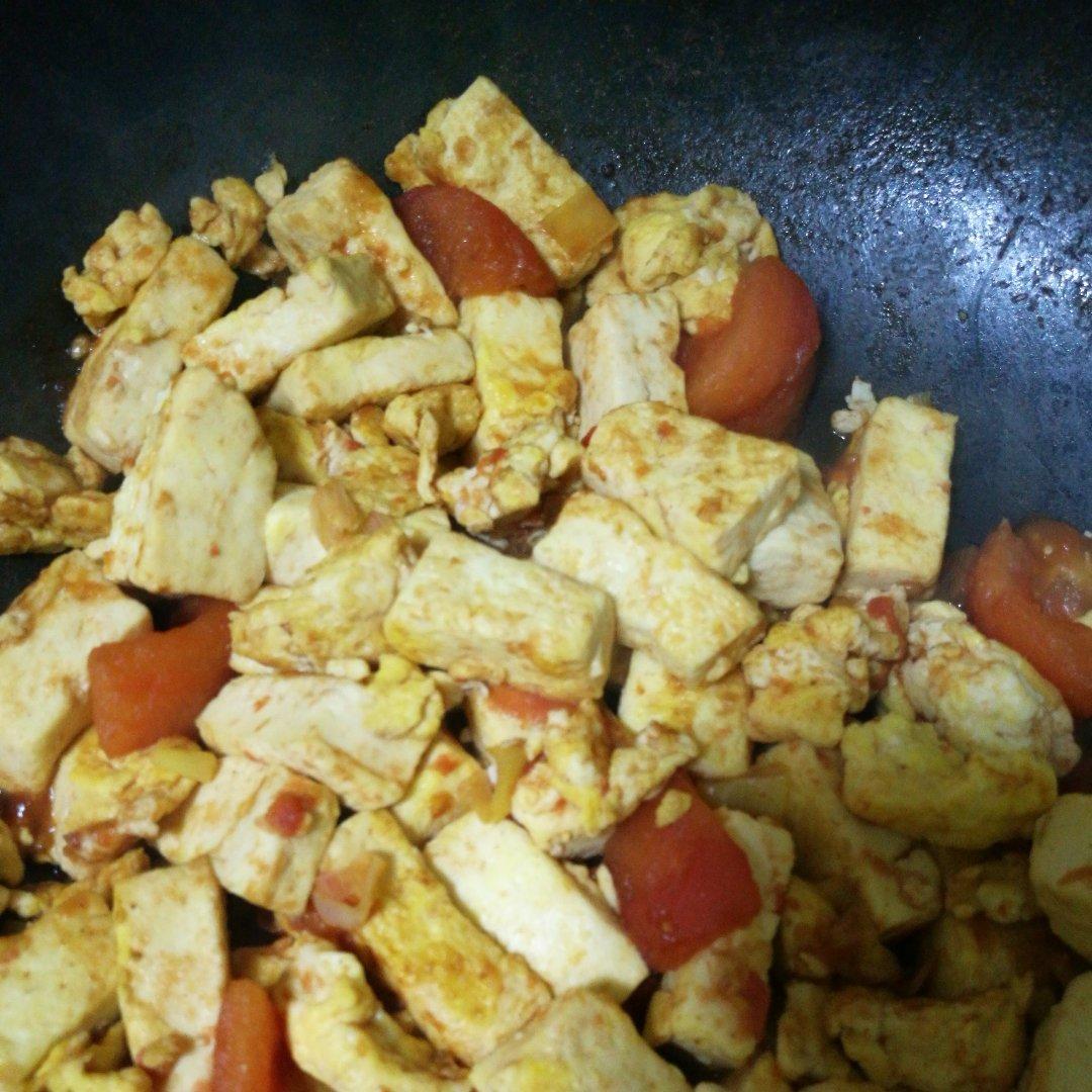 西红柿烧豆腐