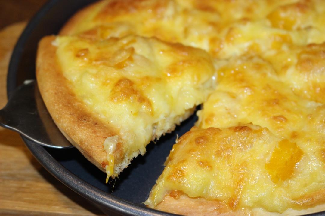 老羊和大咪都是胖纸做的堂妈教你做榴芒披萨