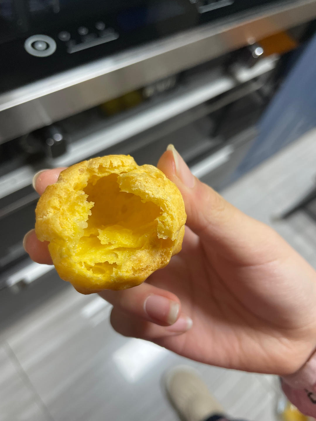 简单易成功的奶油小泡芙做法