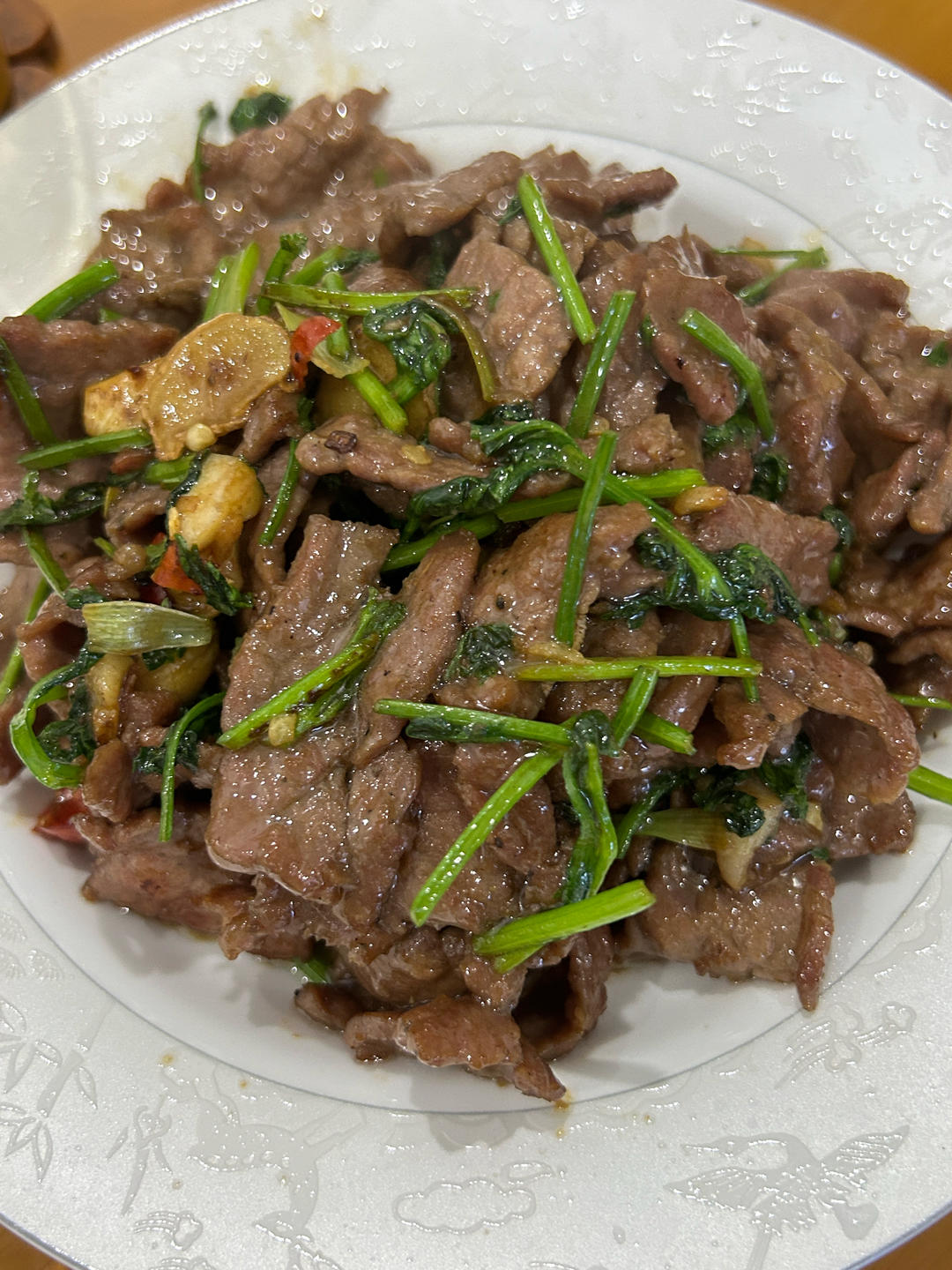 小炒黄牛肉