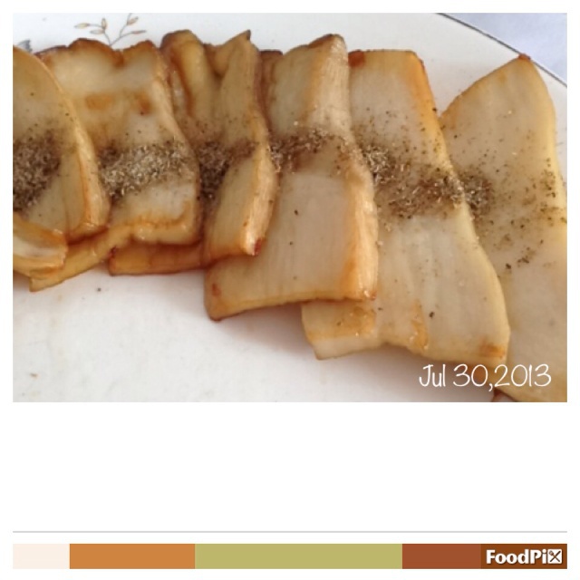 干煎杏鲍菇