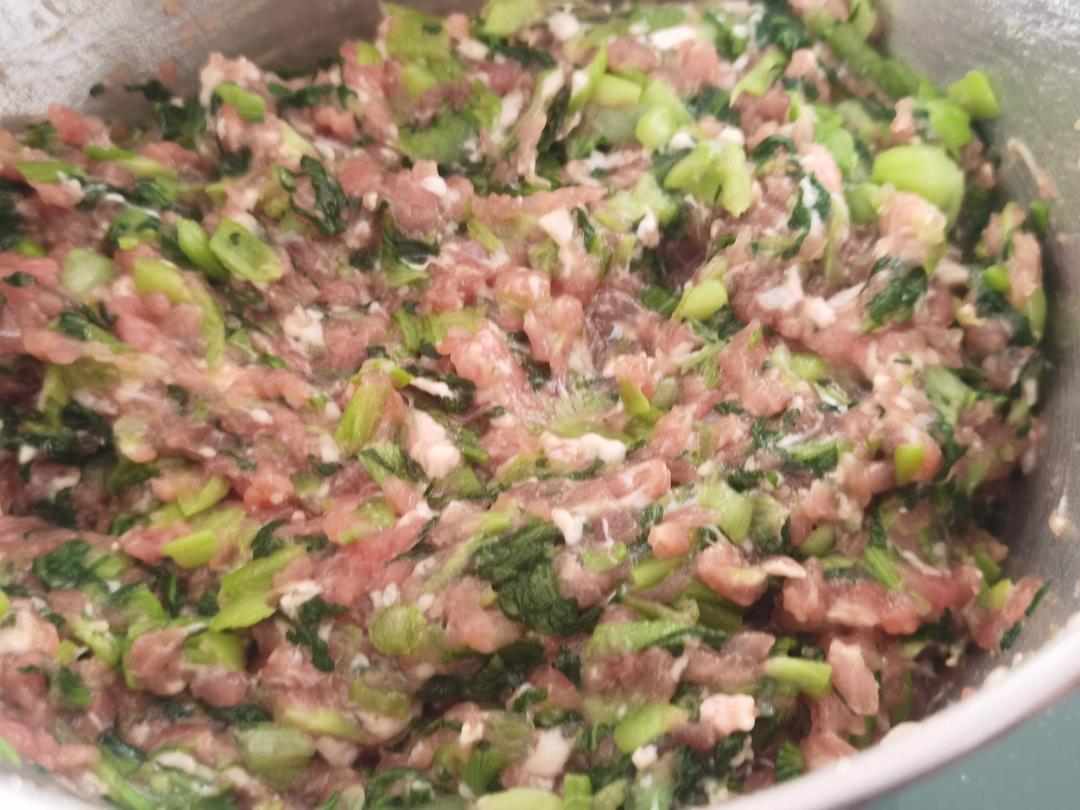 青荠菜馄饨