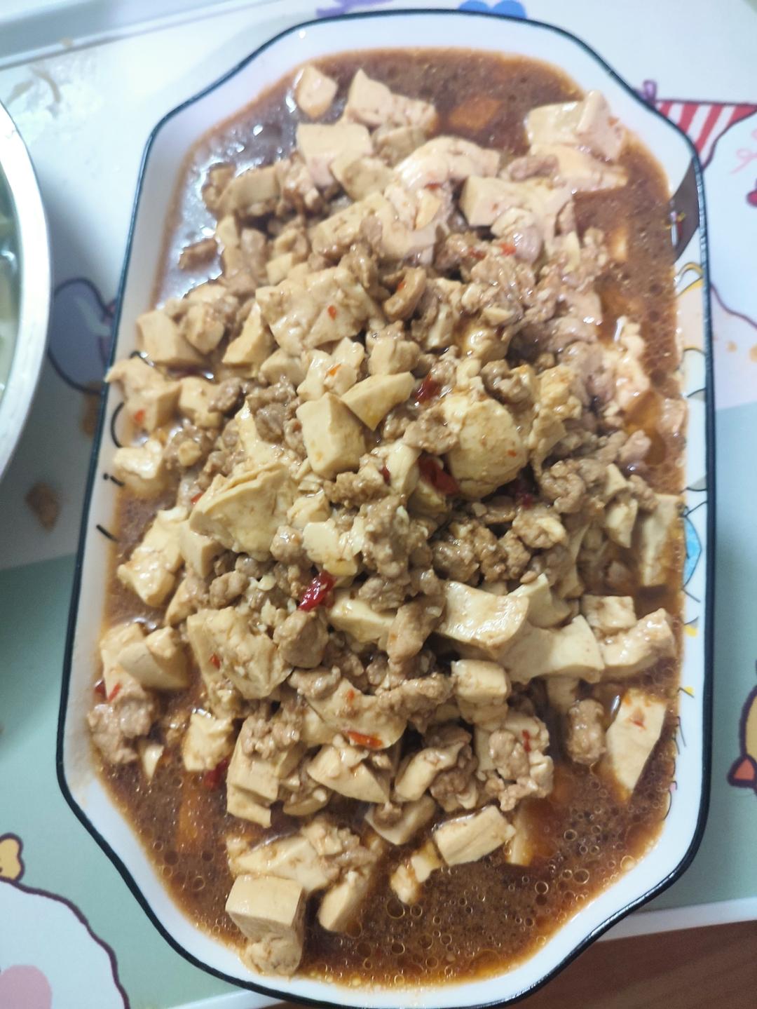 肉末炖豆腐