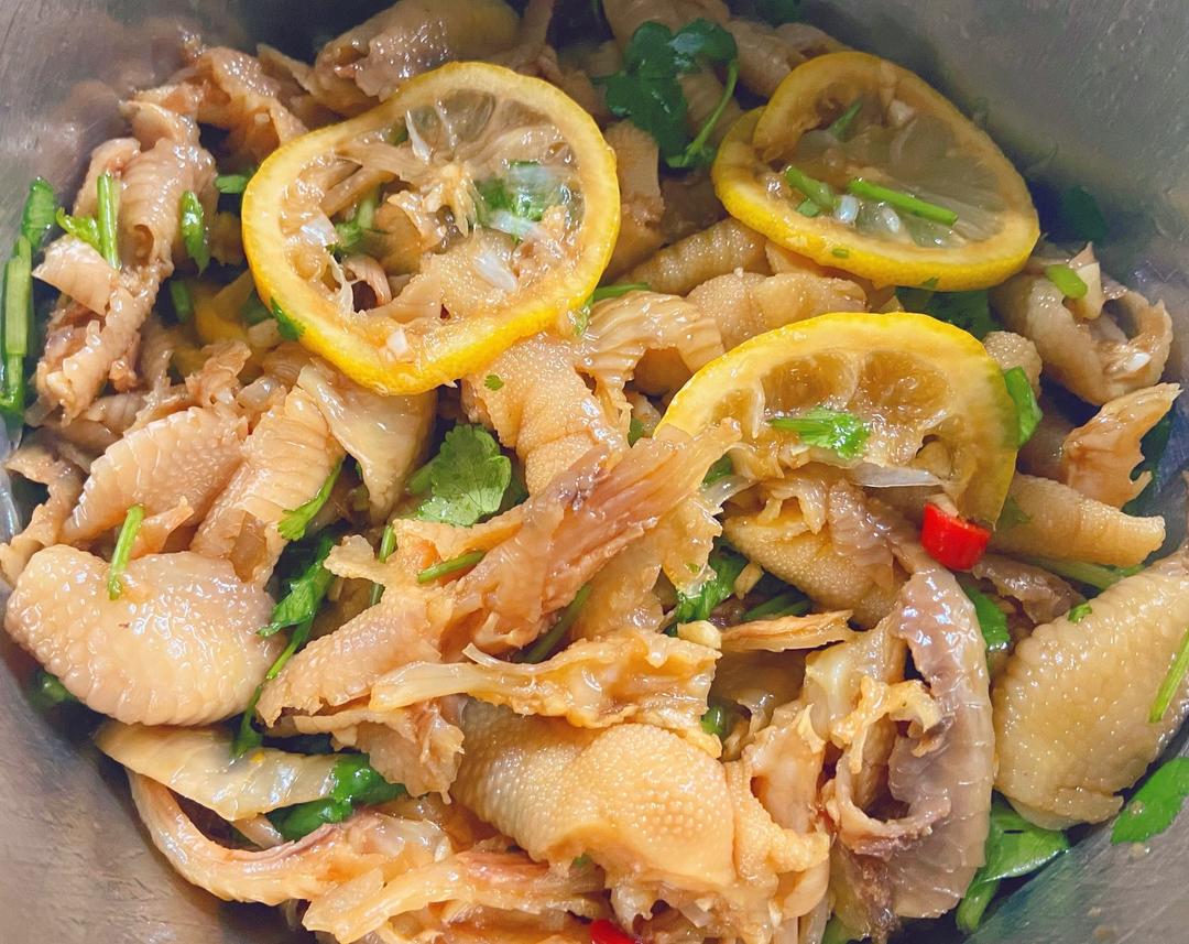 柠檬🍋无骨鸡爪的做法