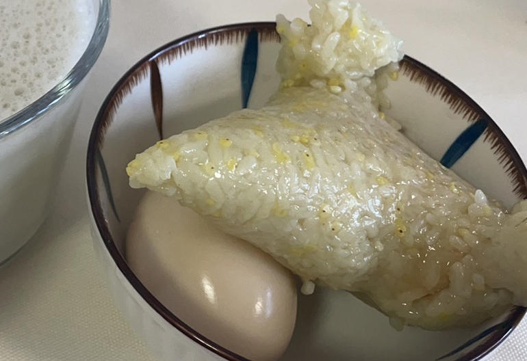 微波炉热粽子