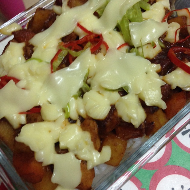 番茄鸡肉浓情焗饭【两人份】