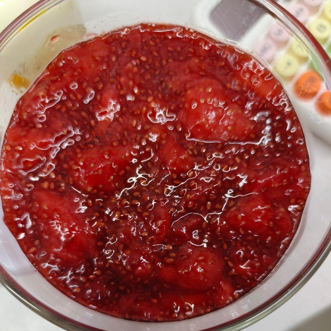 生酮草莓果酱
