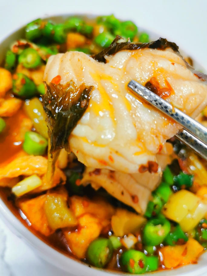 🐟酸菜鱼教你怎么腌制鱼片的做法