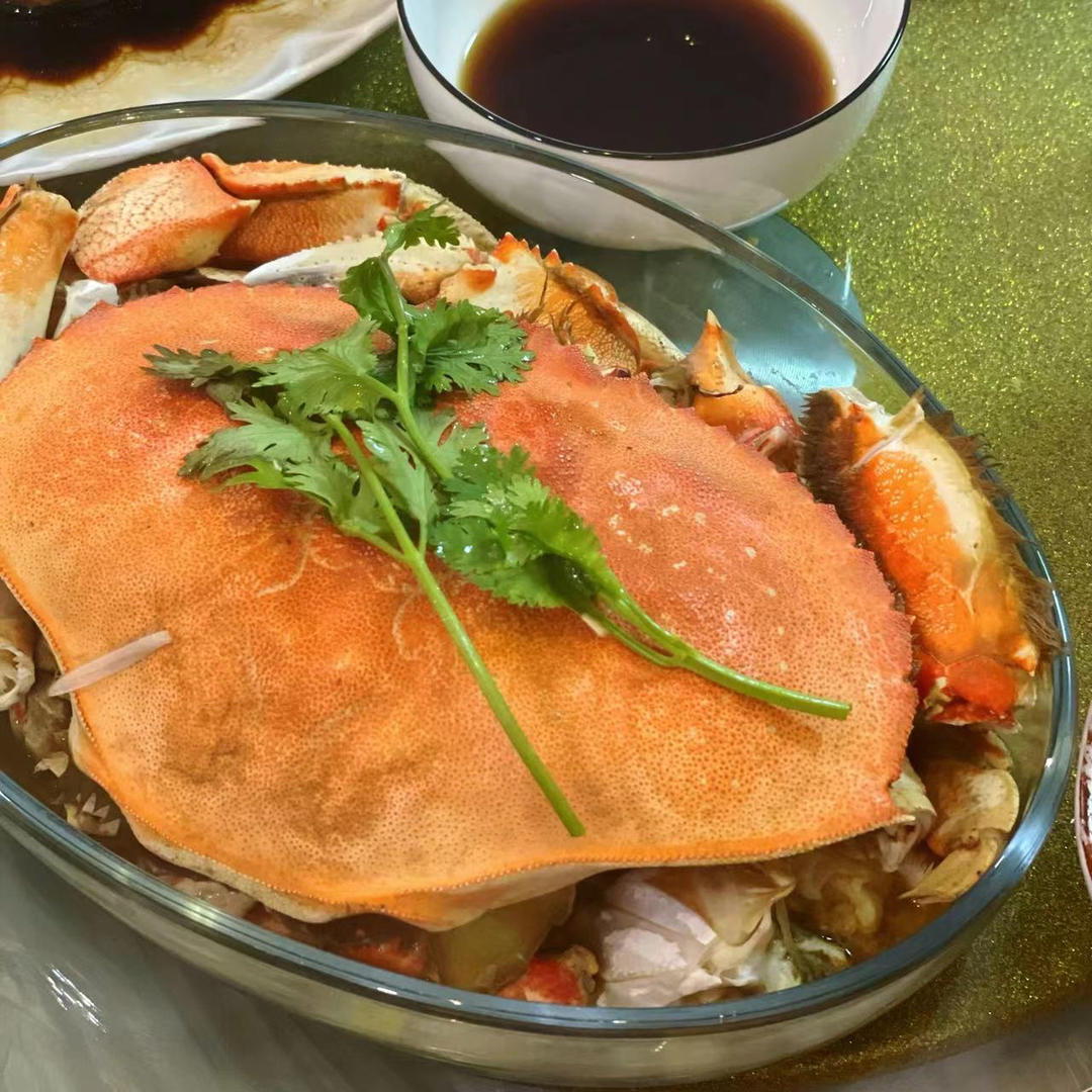 宴客葱油太子蟹～珍宝蟹