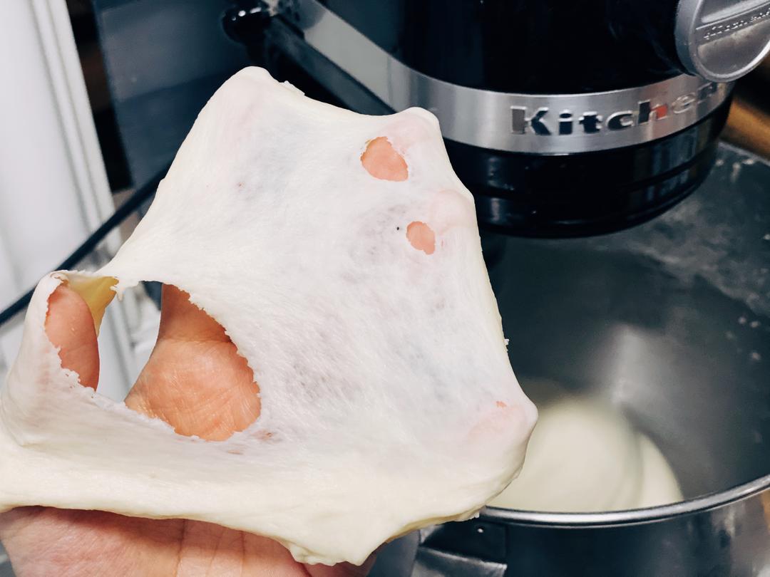 纯奶手撕吐司的做法 步骤1