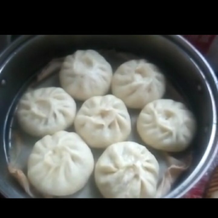 韭菜鸡蛋粉条素包