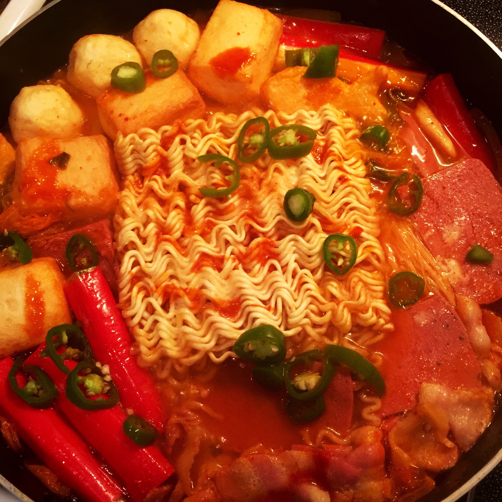 韩式芝士部队锅