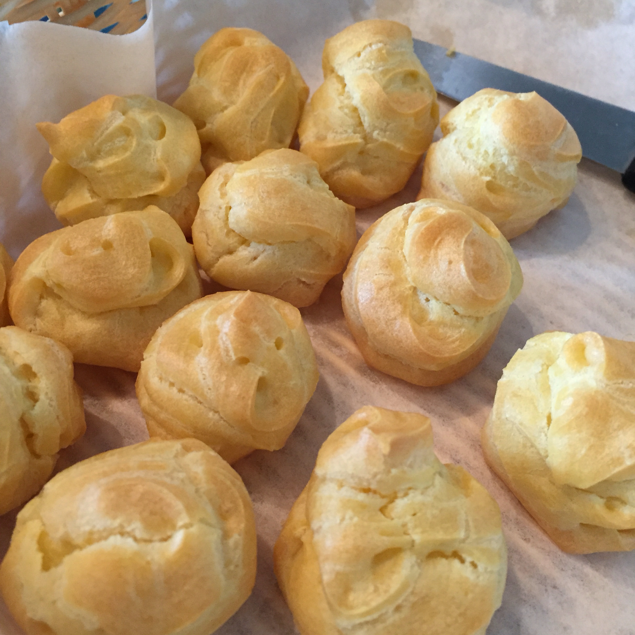 抹茶卡仕达泡芙