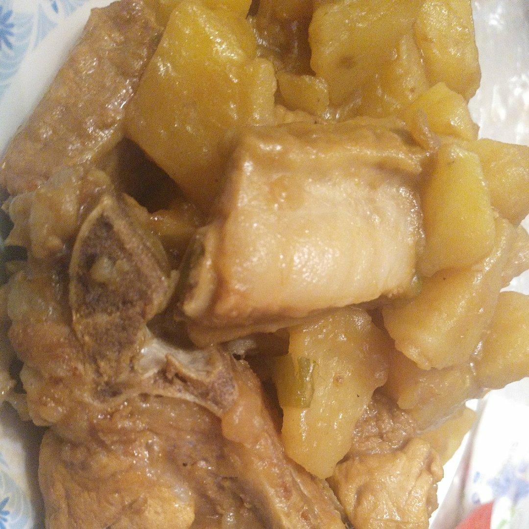 🔥巨好吃的红烧排骨炖土豆❗️懒人版轻松做拿手菜