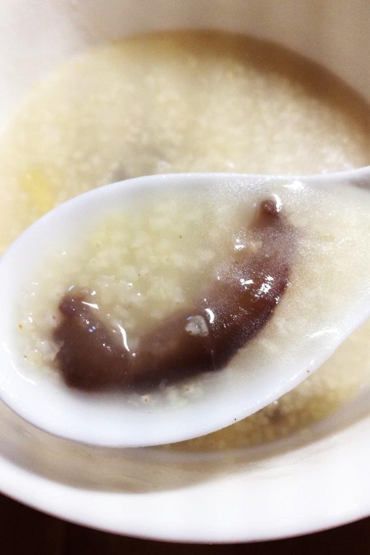海参小米粥