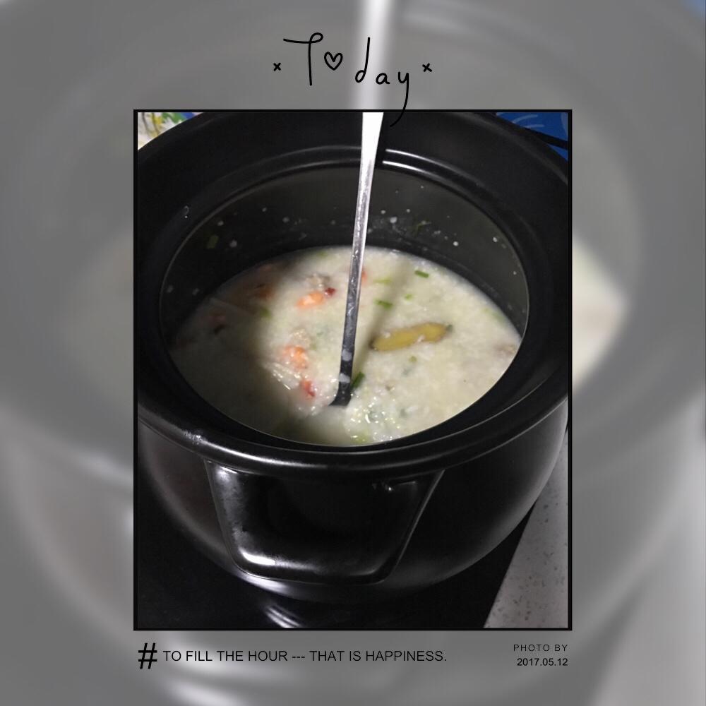 海鲜粥（潮汕砂锅粥）