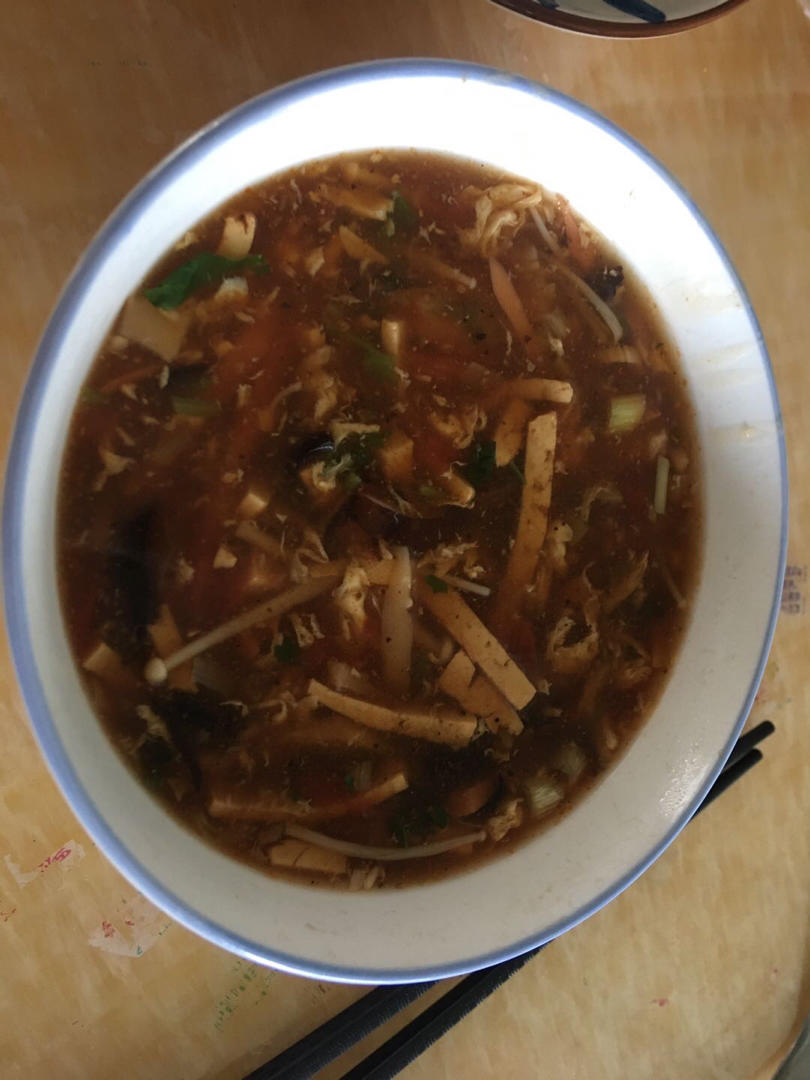 巨开胃巨好喝，10分钟搞定番茄酸辣汤冬季必喝。