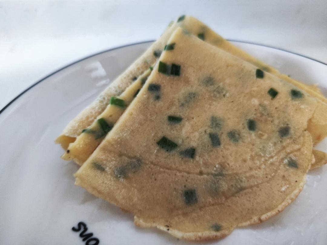 韭菜鸡蛋煎饼