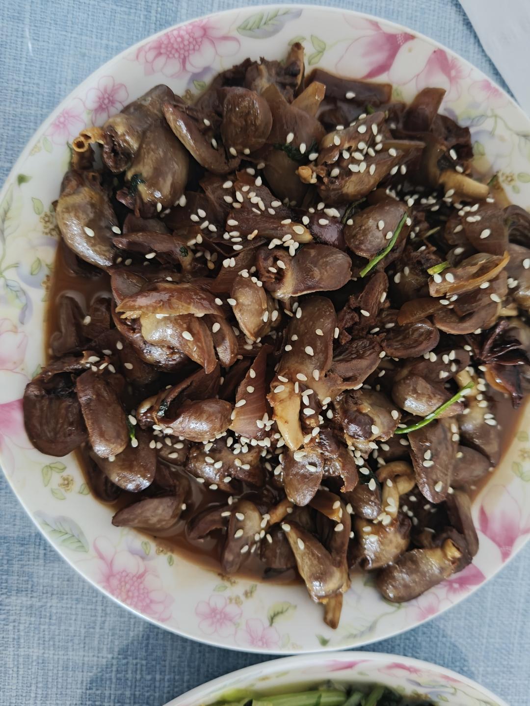 孜然鸡心