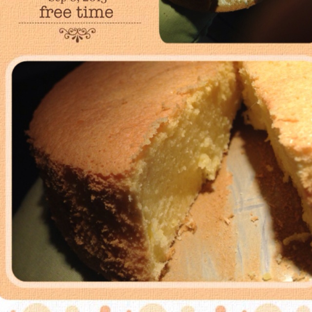 超润海绵蛋糕（无油版）