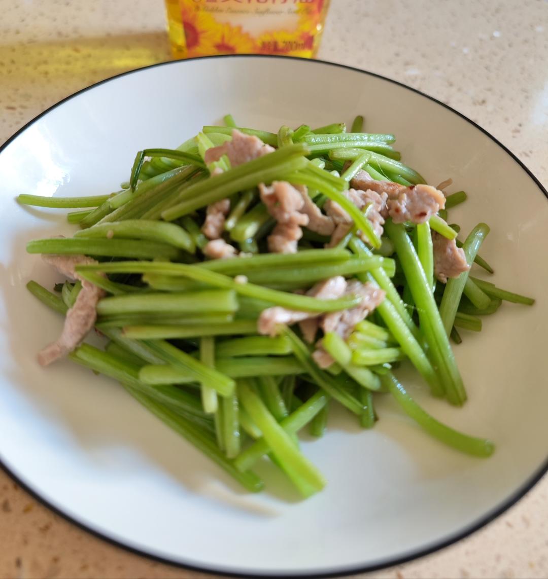 豉香小炒空心菜梗