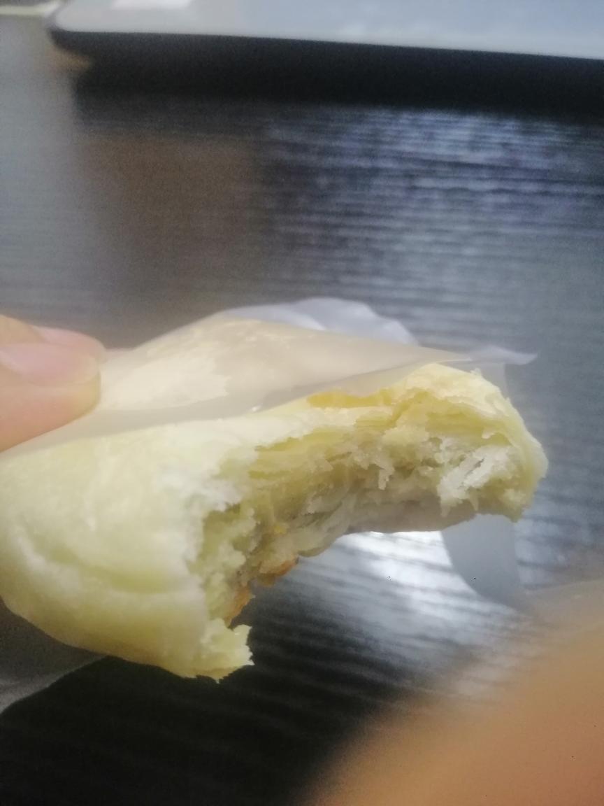 酥皮绿豆饼   酥得掉渣渣