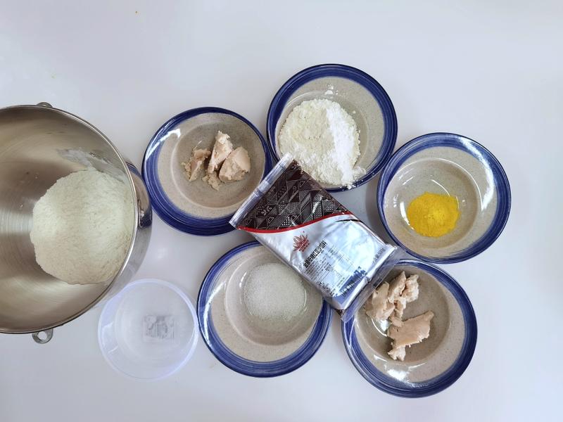 纯奶手撕吐司的做法 步骤1