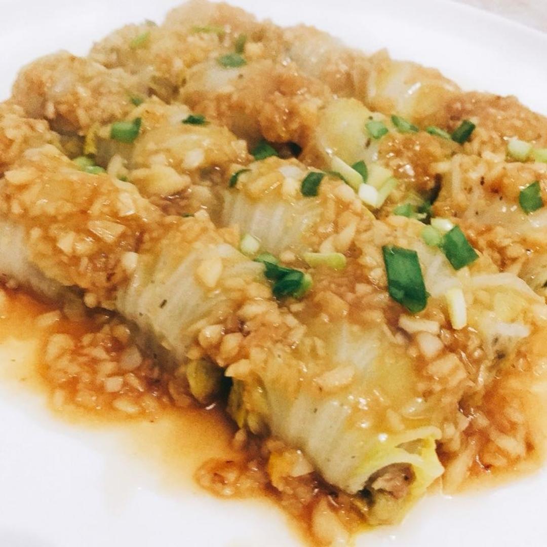 肉酿白菜卷