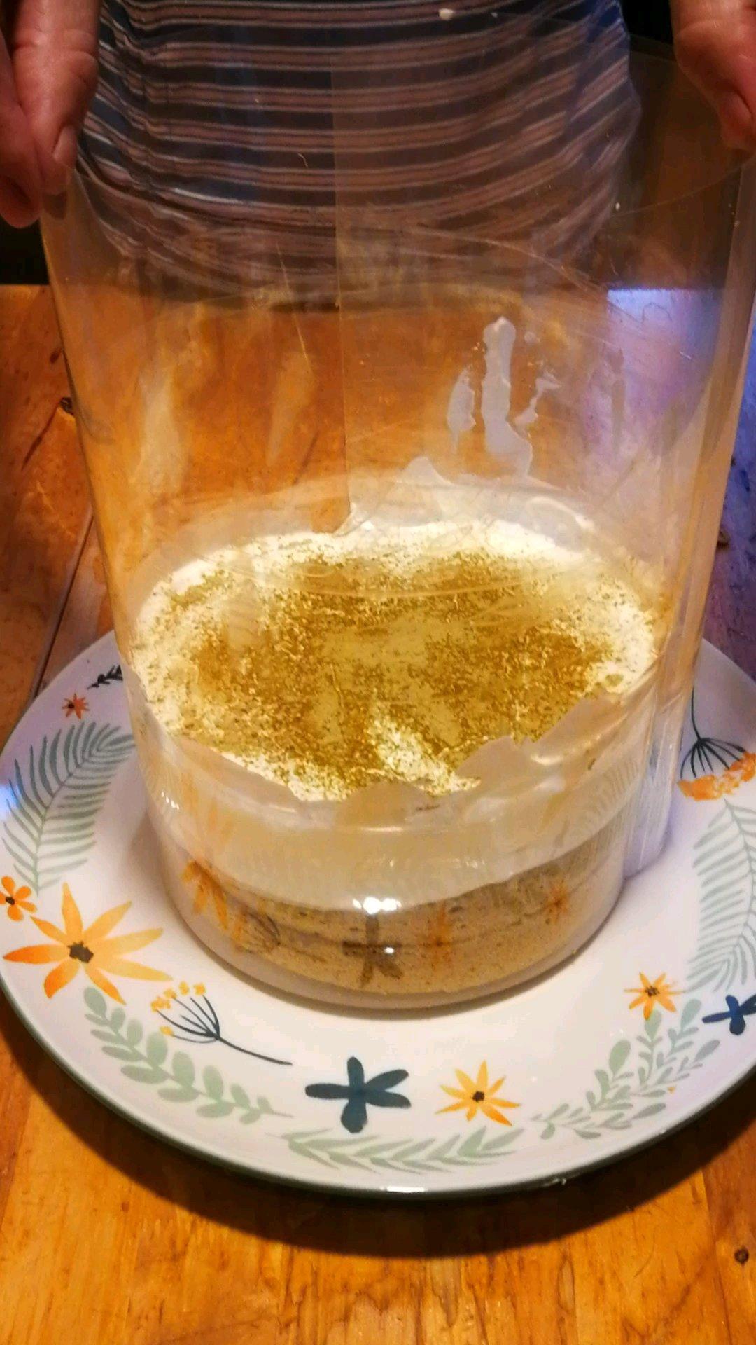 抹茶雪崩蛋糕/奶盖蛋糕