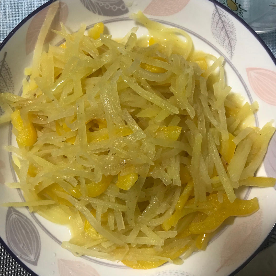 土豆丝炒肉