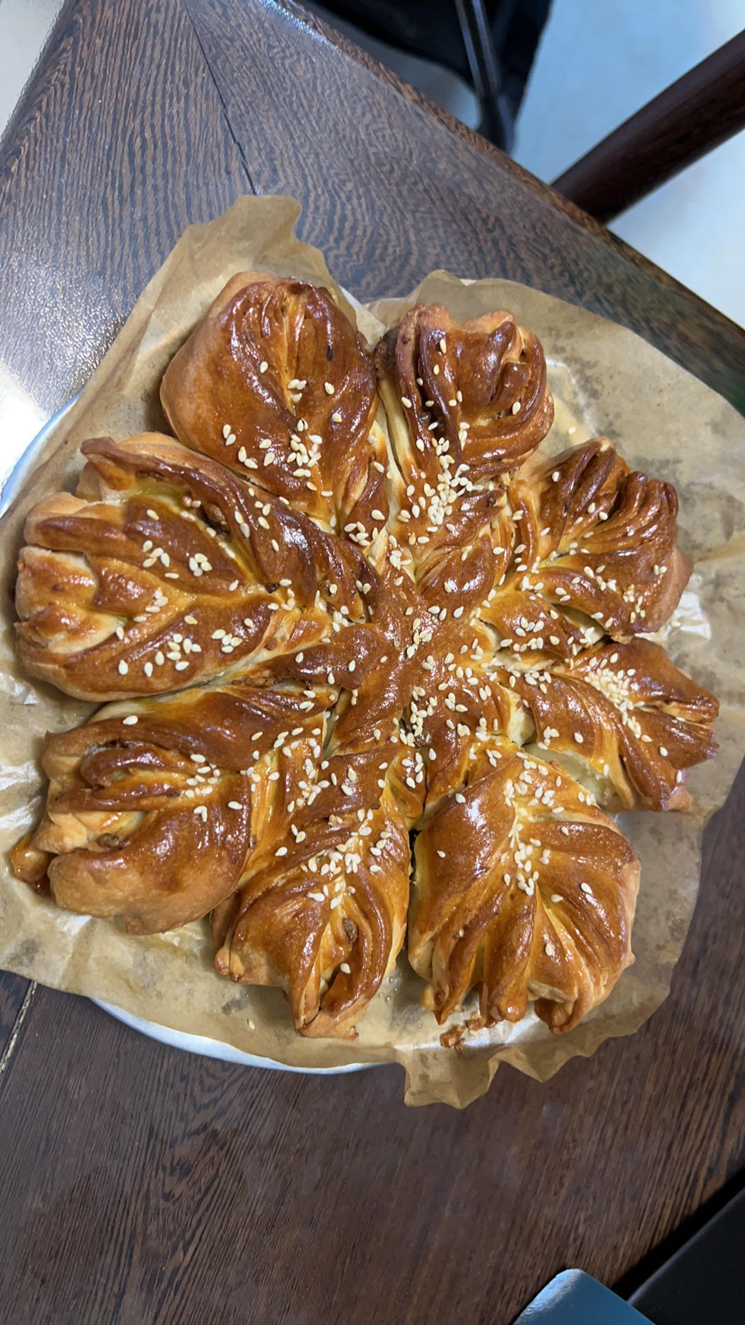 【小高姐】蒜香浓郁 造型优美 不用揉出手膜的面包