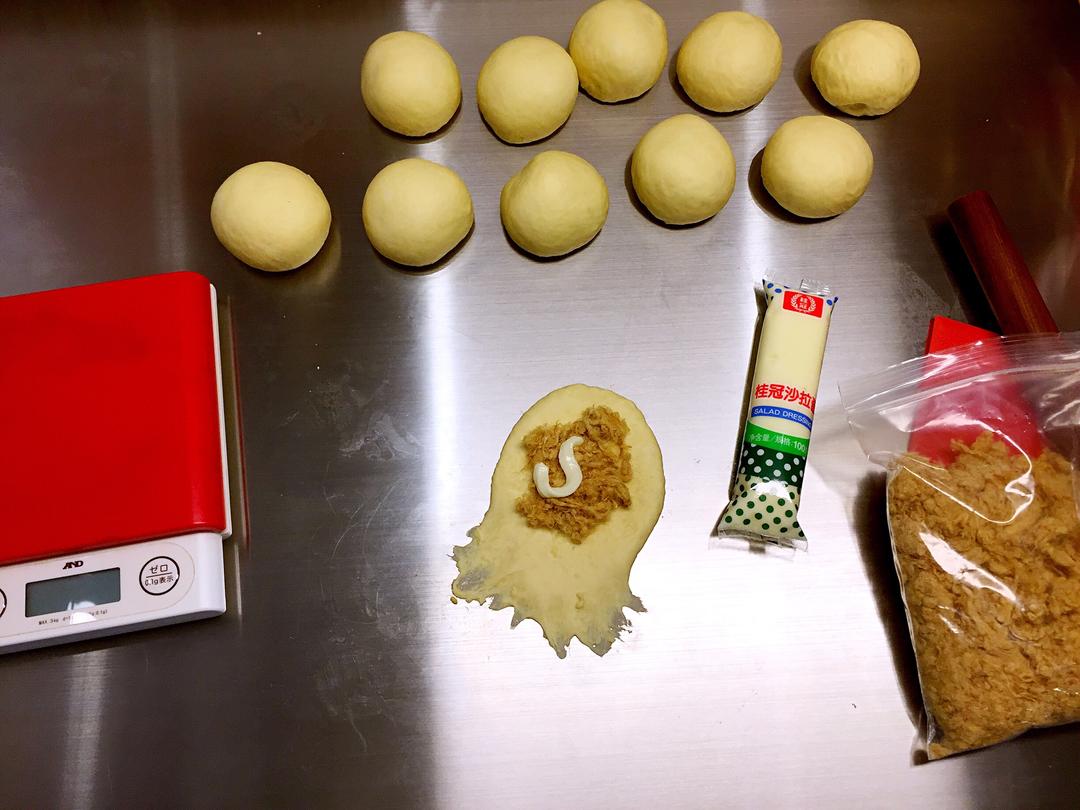 纯奶手撕吐司的做法 步骤1