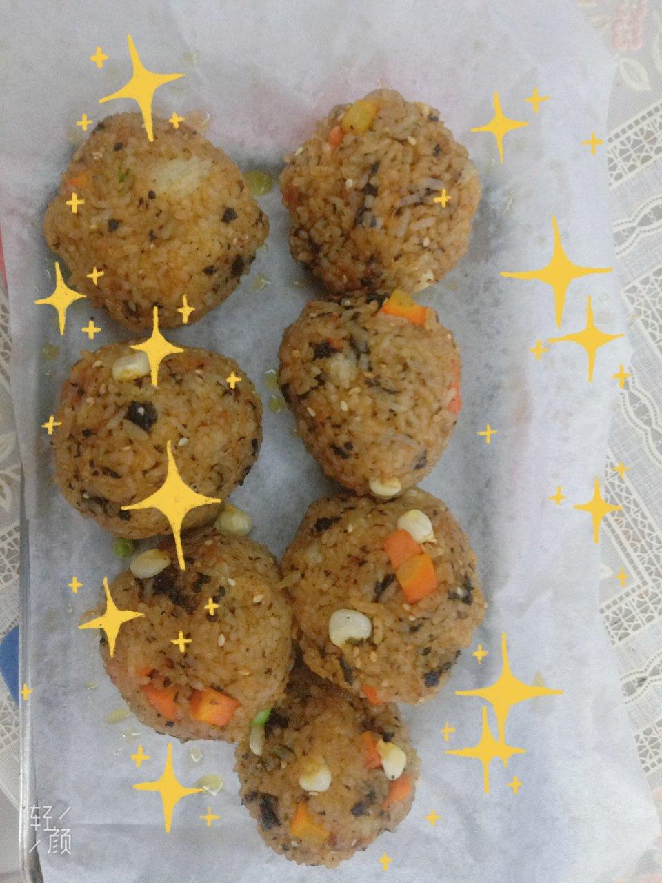 🔥剩米饭的神仙吃法！！巨好吃👉日式烤饭团