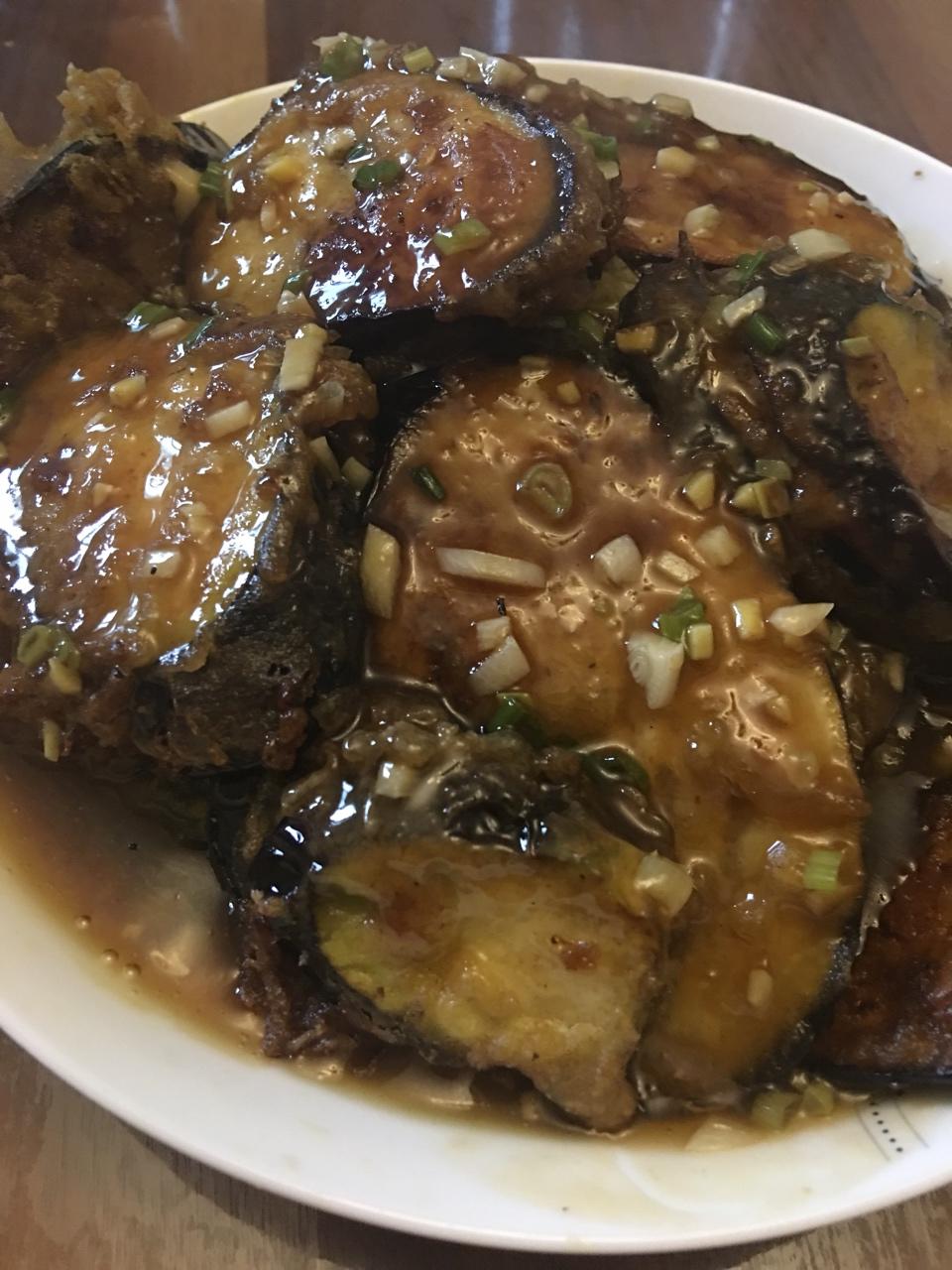 鱼香茄饼