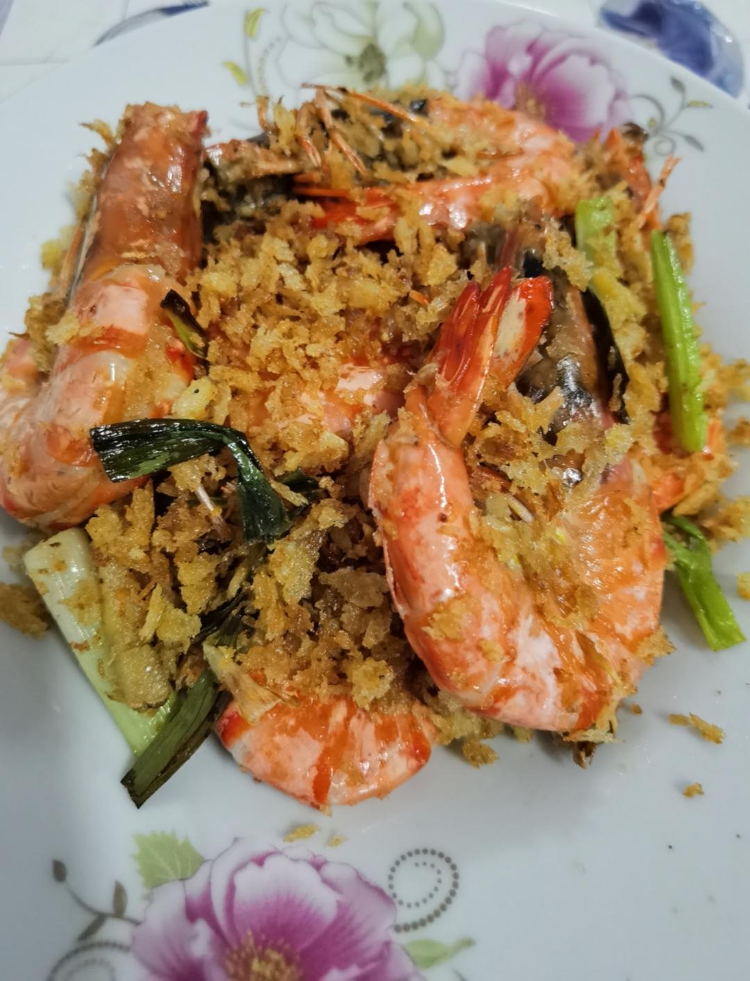 避风塘炒虾