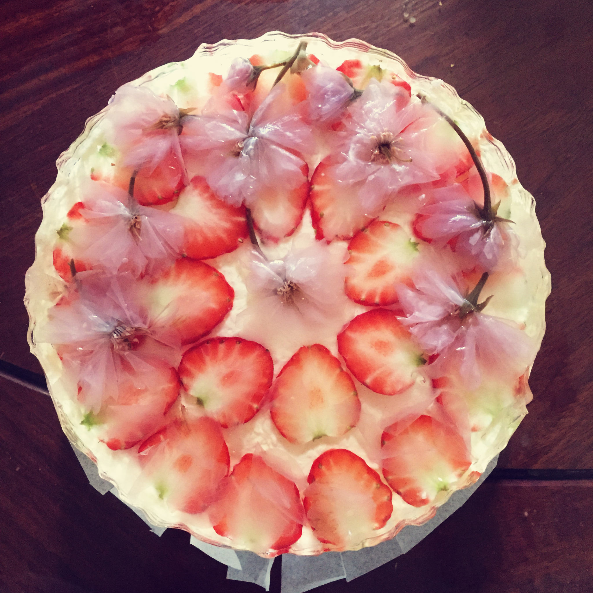 樱花冻酸奶芝士蛋糕​（6寸）