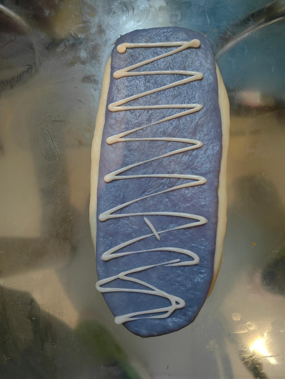 法式双色哈斯面包✅喝牛奶长大的蓝朋友面包🥖