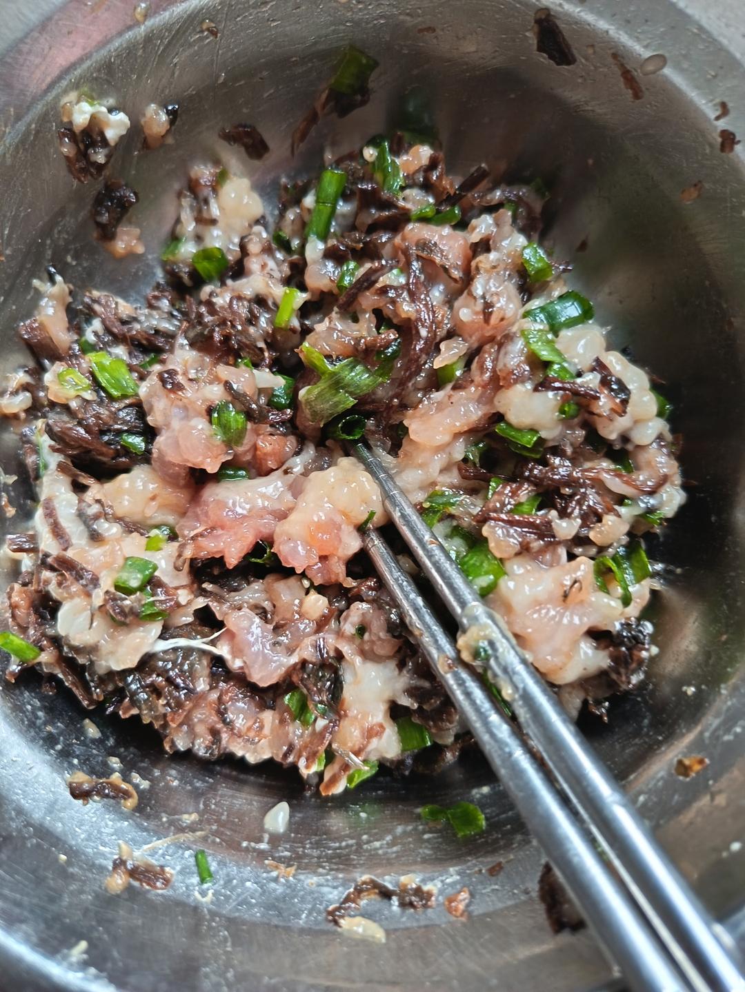 梅干菜猪肉烧饼