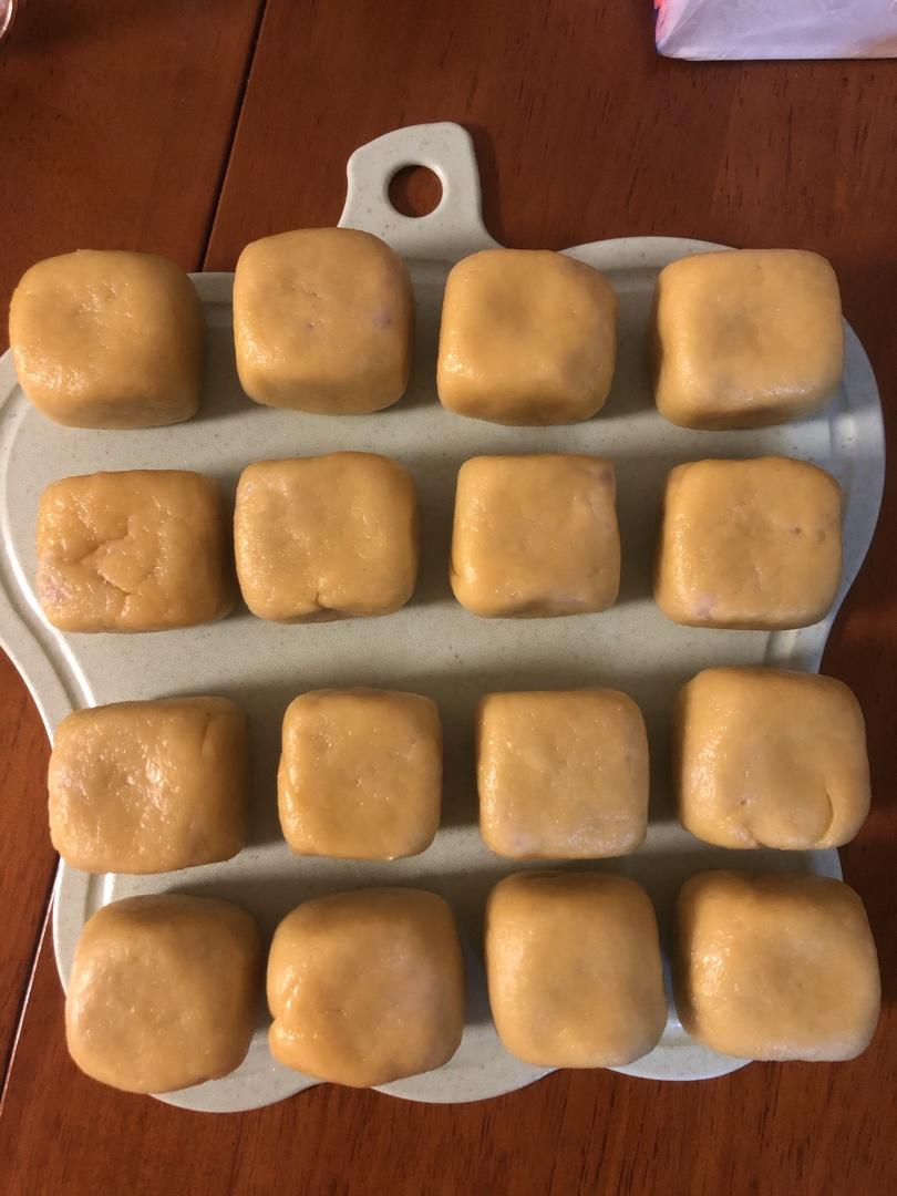 网红爆浆紫薯仙豆糕(低卡版)超长拉丝