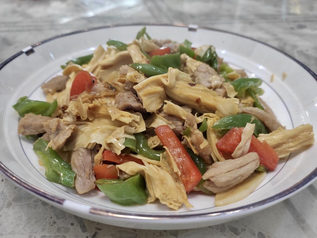 腐竹炒肉「快手菜」