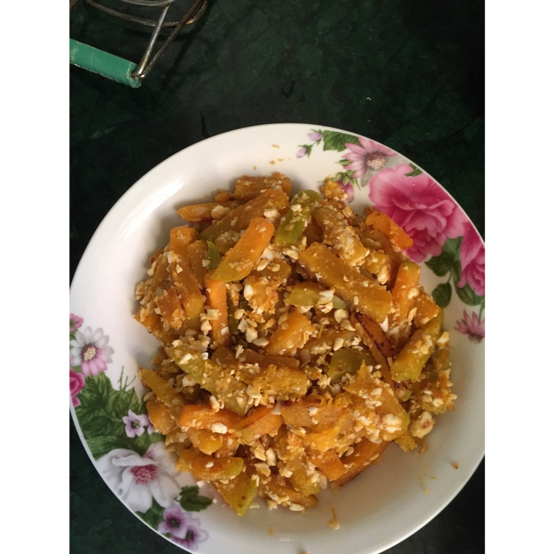 咸蛋焗南瓜（全蛋版）