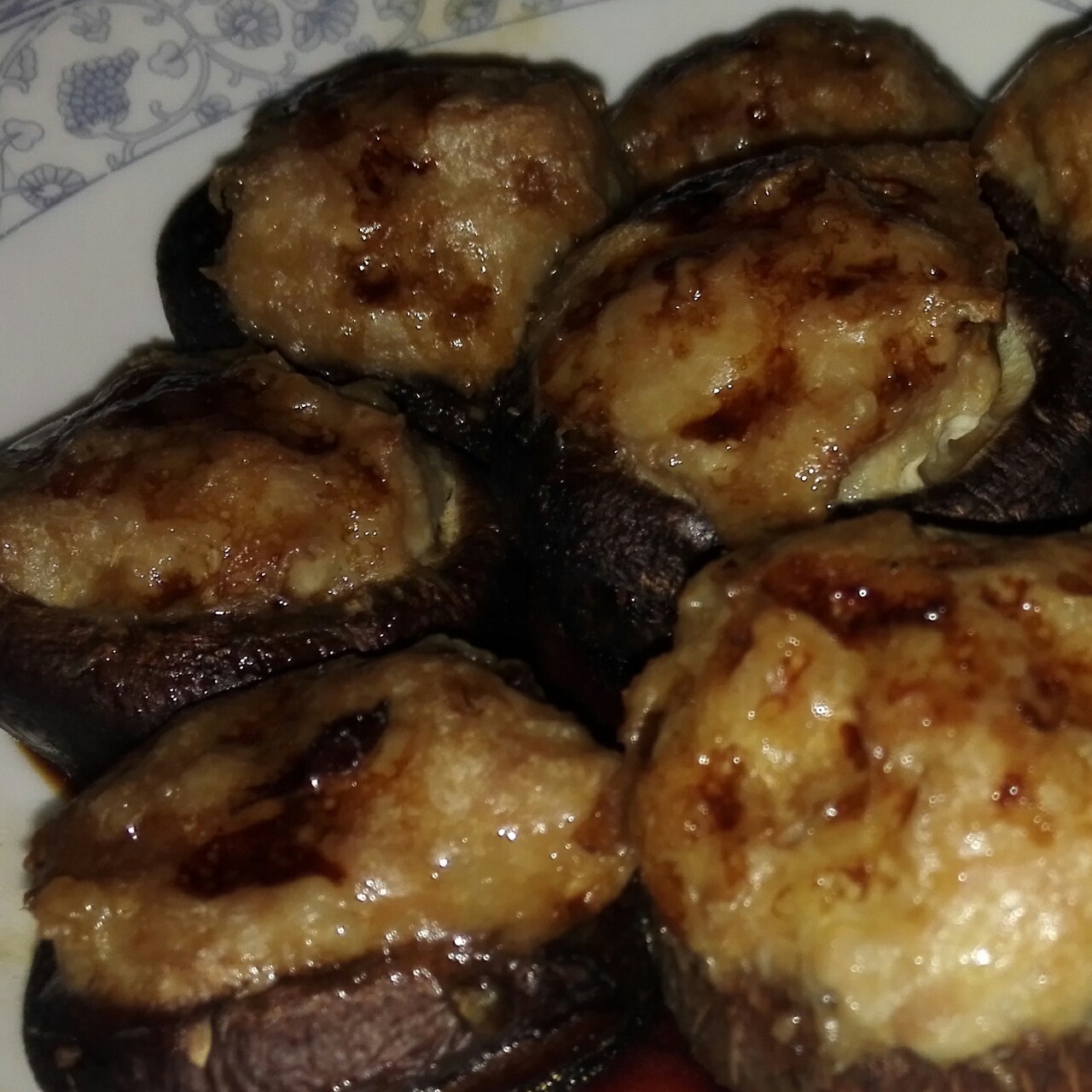 ~香菇酿肉~鲜嫩多汁的美味烤箱菜