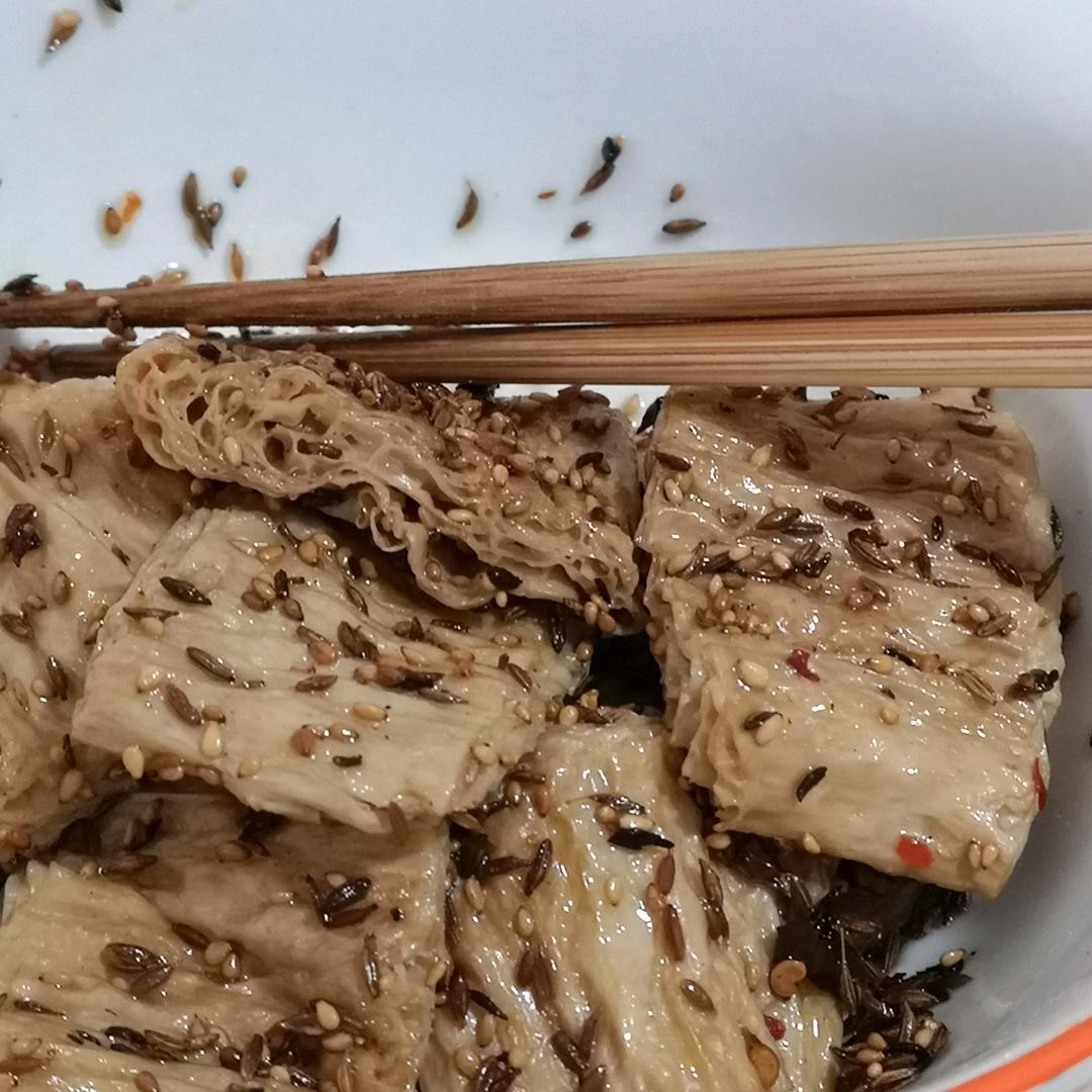 吃了就停不下的孜然素肉
