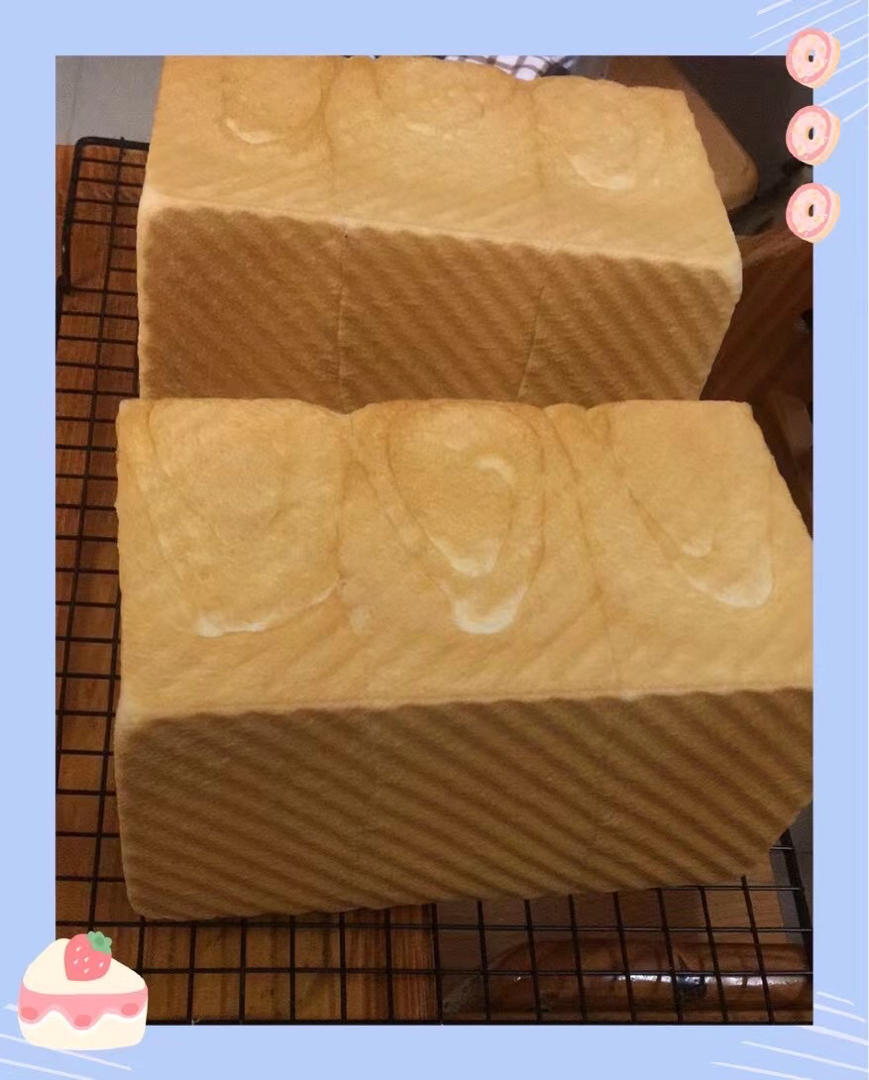 奶香甜吐司----记录一个涨疯了的大甜包